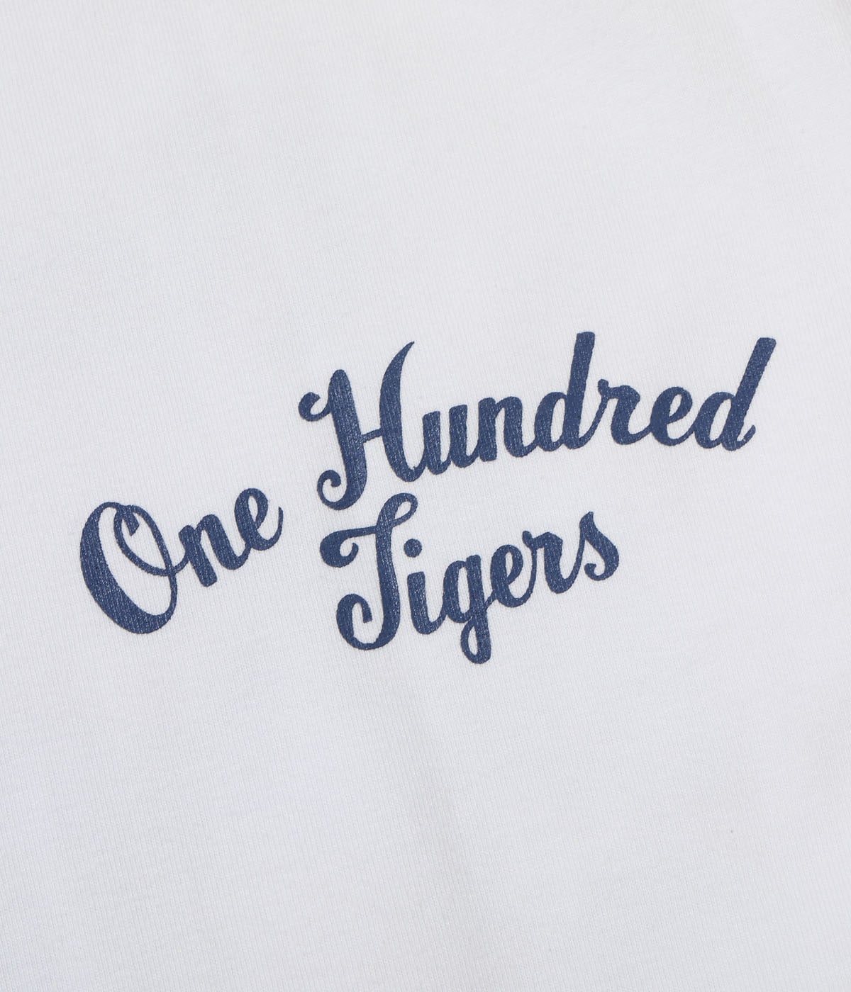 SS79162 SUNSURF PRINT T-SHIRTS “ONE HUNDRED TIGERS” - WHITE