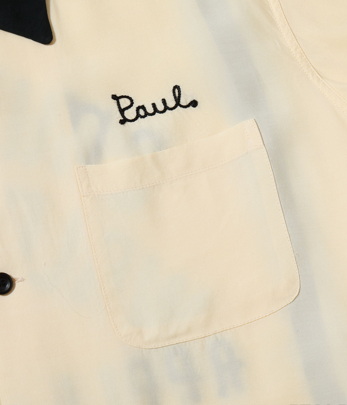 SE39662 RAYON BOWLING SHIRT SMITH & WALDMAN - OFF WHITE