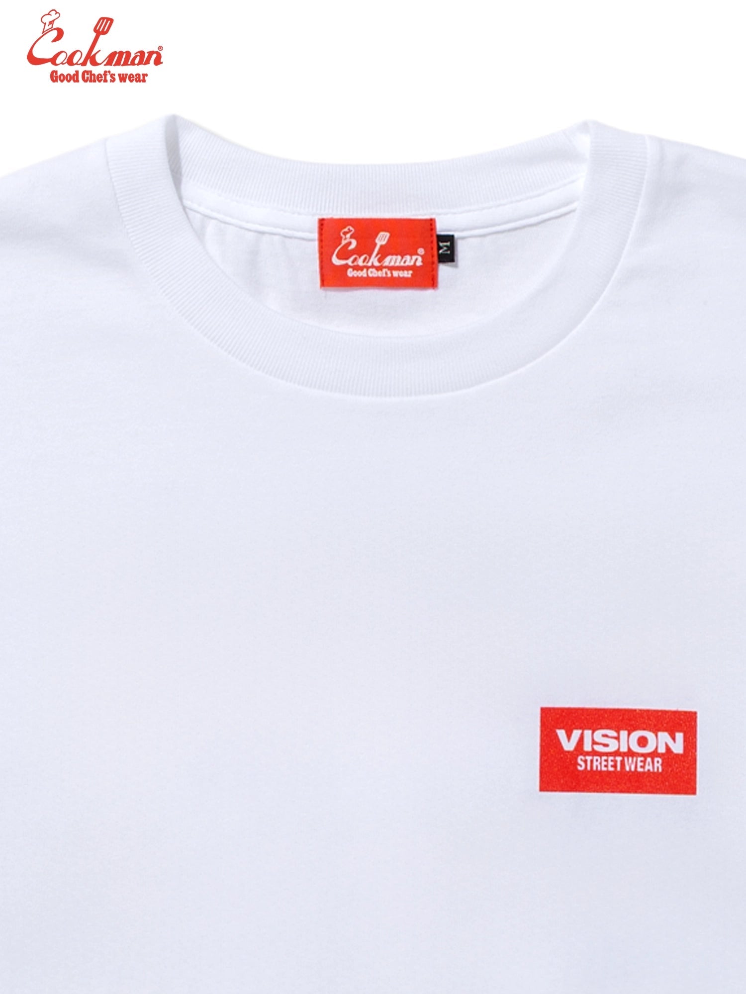 VISION LOGO TEE S/S - WHITE