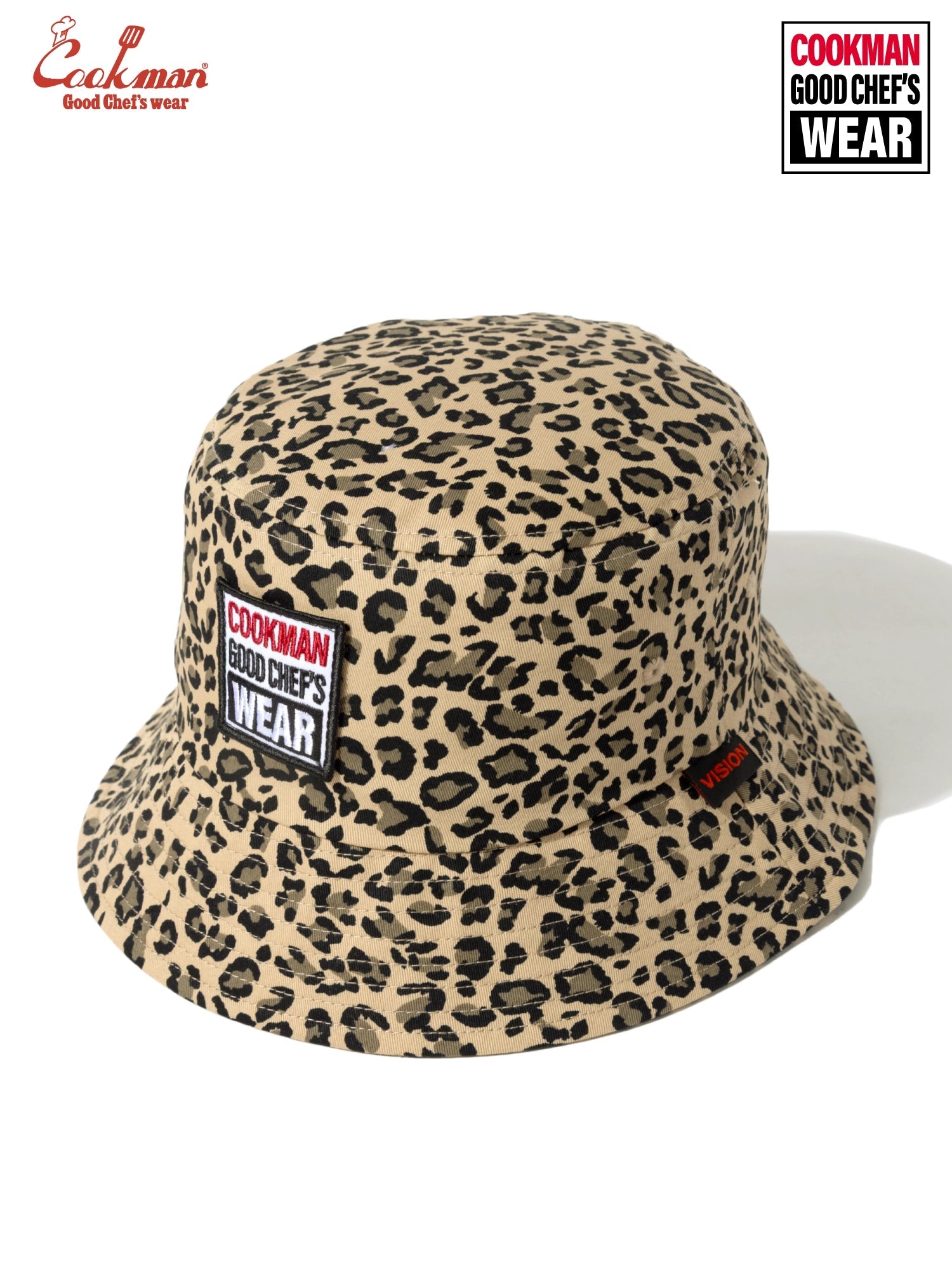 BUCKET HAT VISION LOGO - LEOPARD