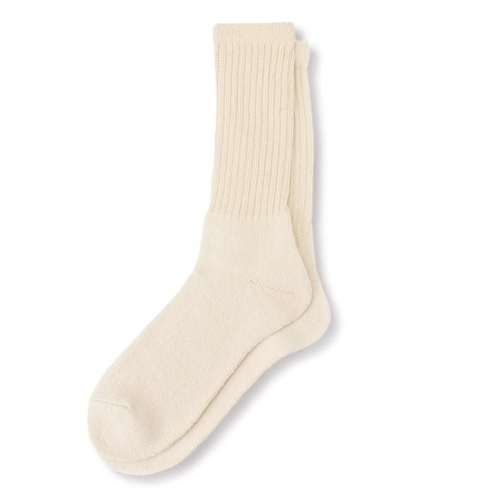 SINKER CLASSIC PLAIN 3-PACK SOCKS - NATURAL IVORY