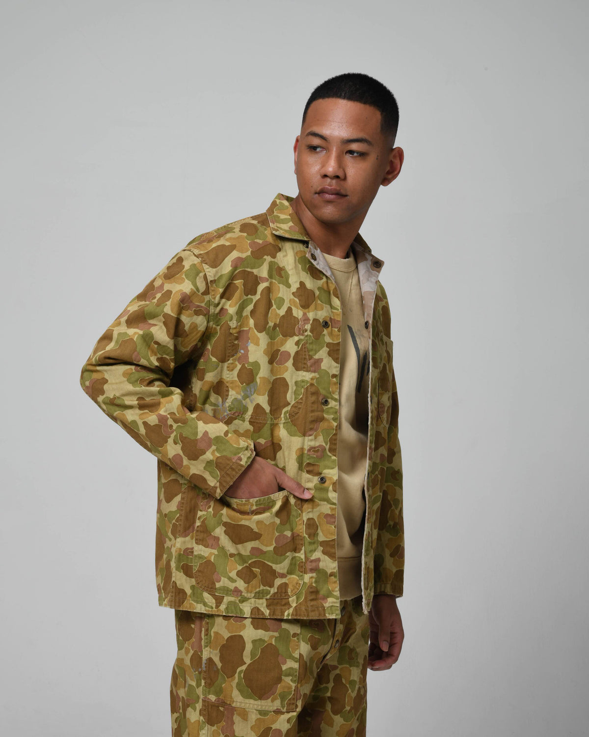 DUCK HUNTER CAMO FIELD JACKET - DUCK HUNTER CAMO