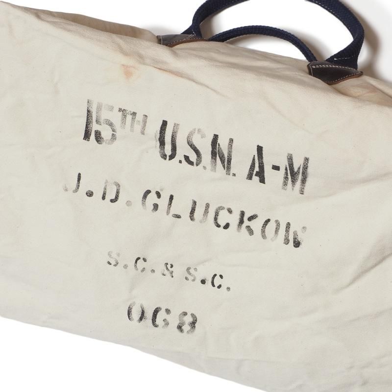 JG-B03 SAILOR'S TRANSIT BAG - OFF WHITE