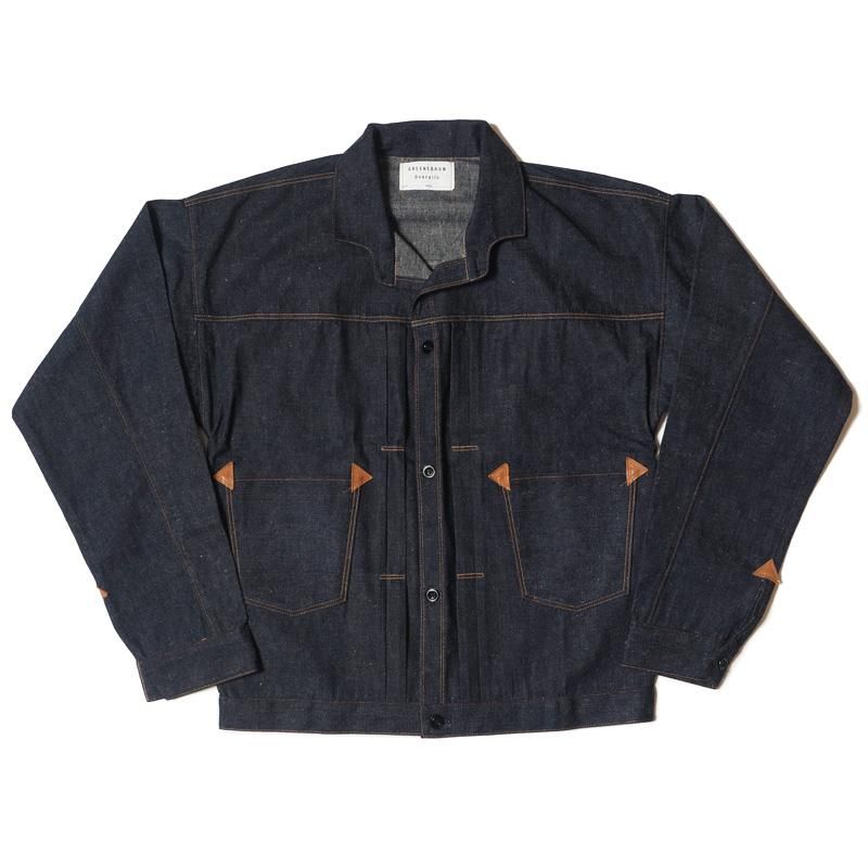 2214 1880 HEAVY LEATHER BOUND BLOUSE - INDIGO