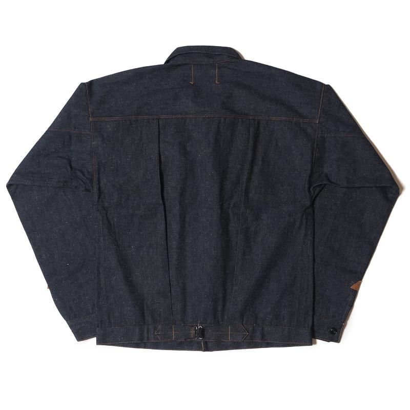 2214 1880 HEAVY LEATHER BOUND BLOUSE - INDIGO