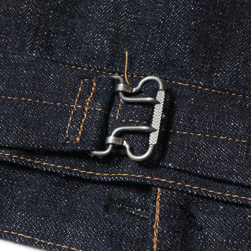 2214 1880 HEAVY LEATHER BOUND BLOUSE - INDIGO