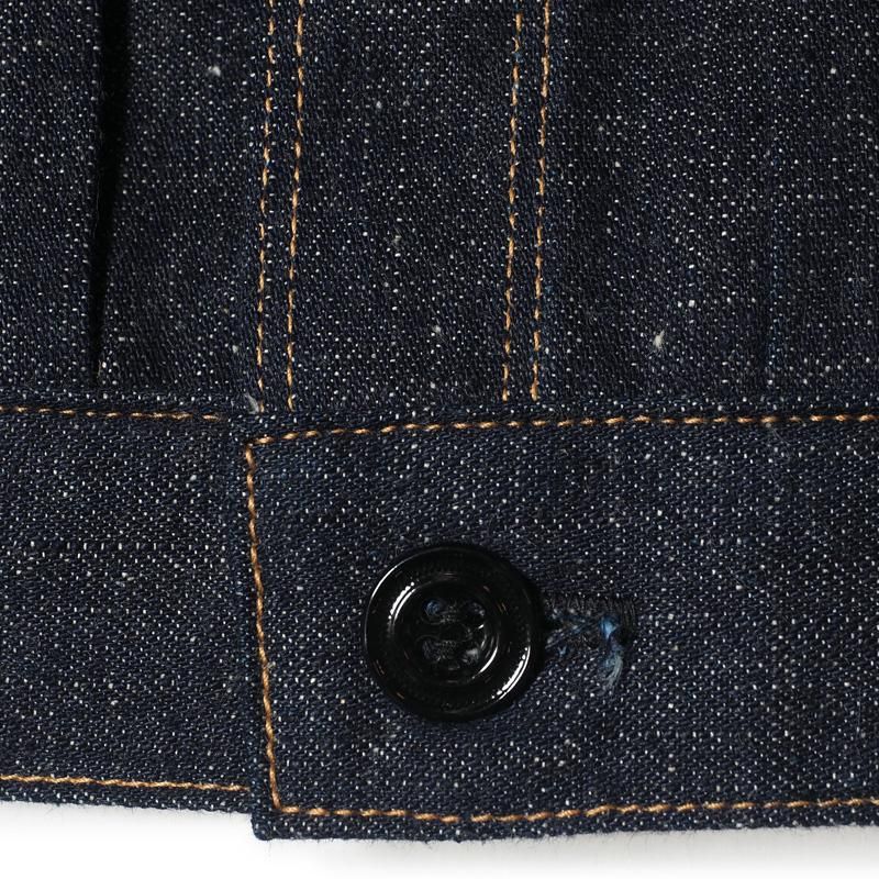 2214 1880 HEAVY LEATHER BOUND BLOUSE - INDIGO