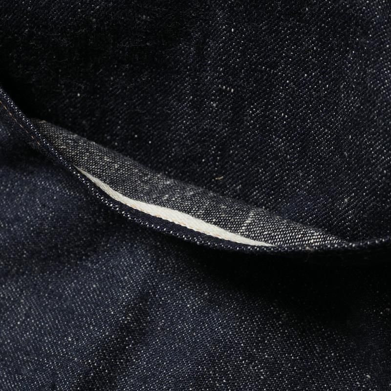 2214 1880 HEAVY LEATHER BOUND BLOUSE - INDIGO