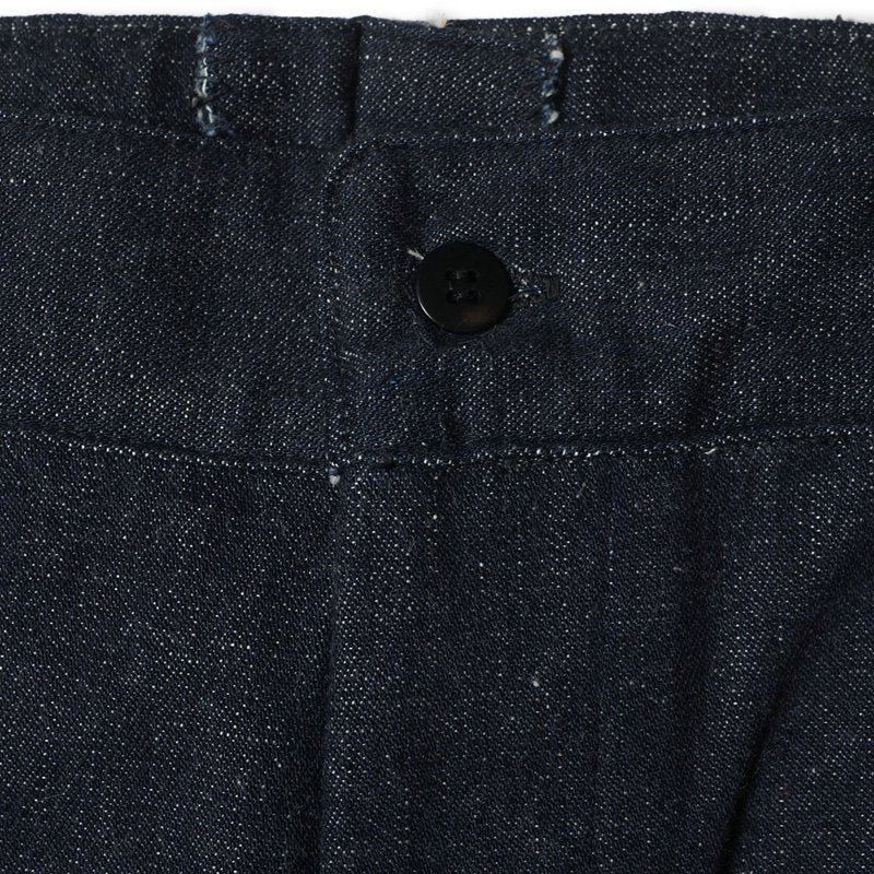 1231 NEW DEAL PROGRAMS DENIM TROUSERS - INDIGO