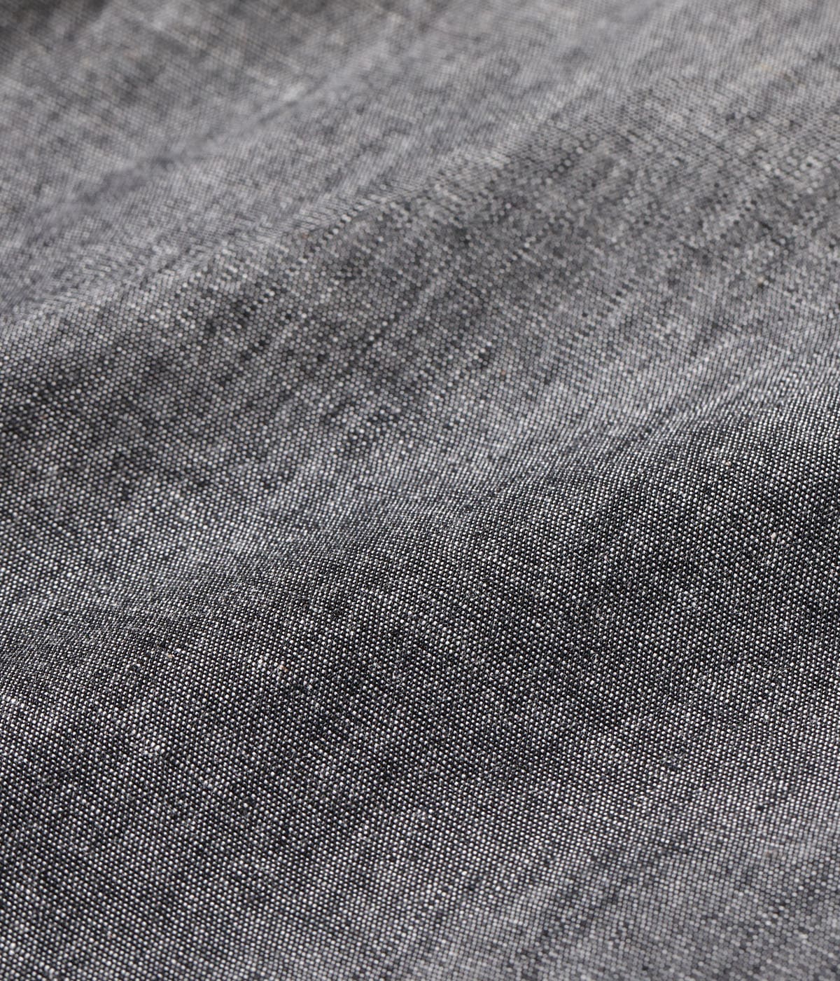 SC39307 BLACK CHAMBRAY WORK SHIRT (SHORT SLEEVE) - BLACK