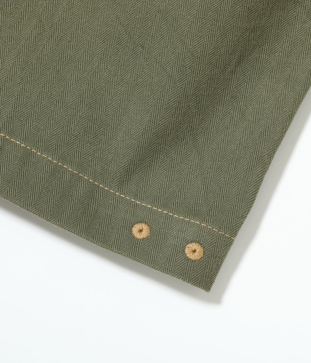 BR42501 US MARINE CORPS M-1944 HERRINGBONE PANTS SHORT LENGTH - OLIVE