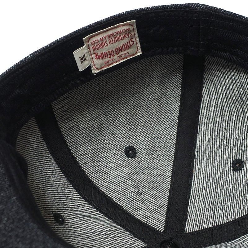 301 STRONG DENIME BASEBALL CAP - INDIGO