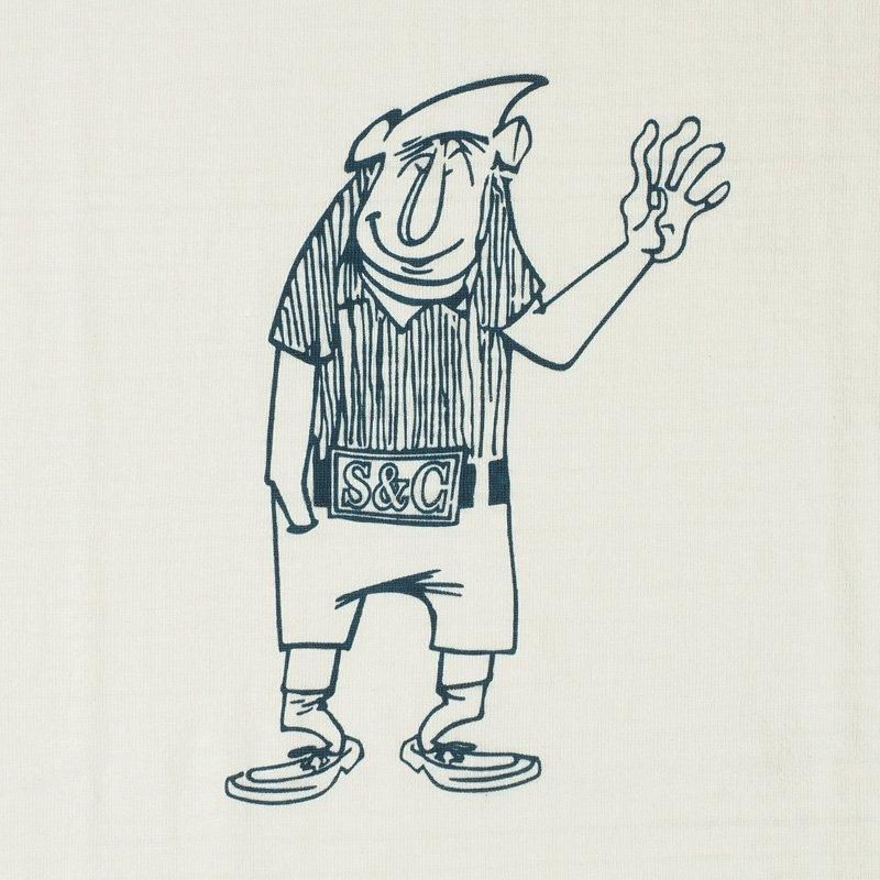 JG-CS06 Hello T-shirt - OFF WHITE