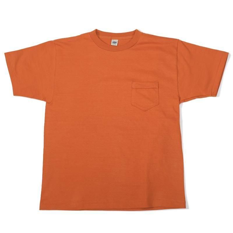 273 Crew Neck Pocket Tee - Brick