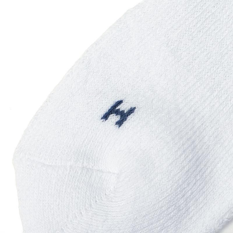 COLOR-BLOCKED 3-STRIPE CREW NECK SOCKS (3-PACK) - STRIPES ON A WHITE