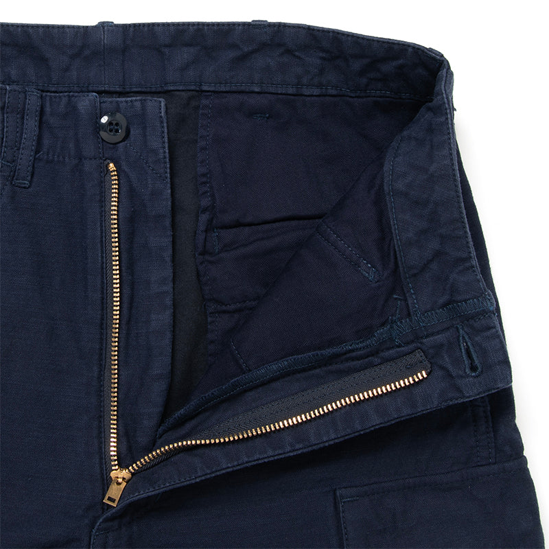 1889 INDIGO CARGO PANTS - INDIGO