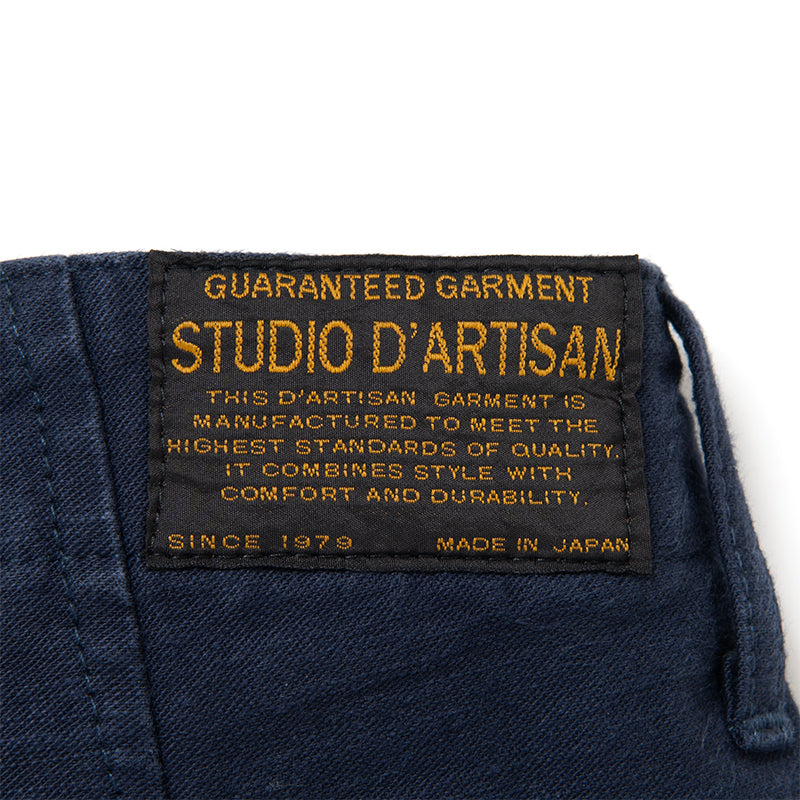 1889 INDIGO CARGO PANTS - INDIGO