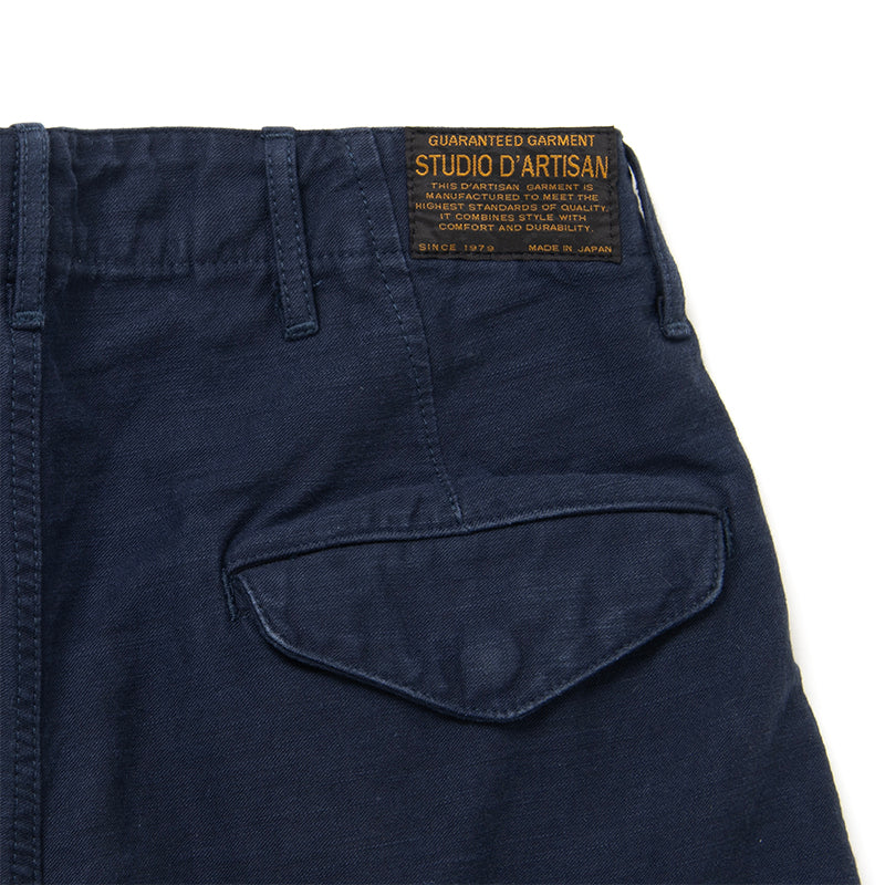 1889 INDIGO CARGO PANTS - INDIGO