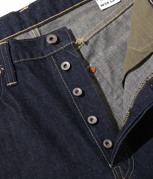 BR43041 WORLD WAR II WAIST OVERALLS - INDIGO