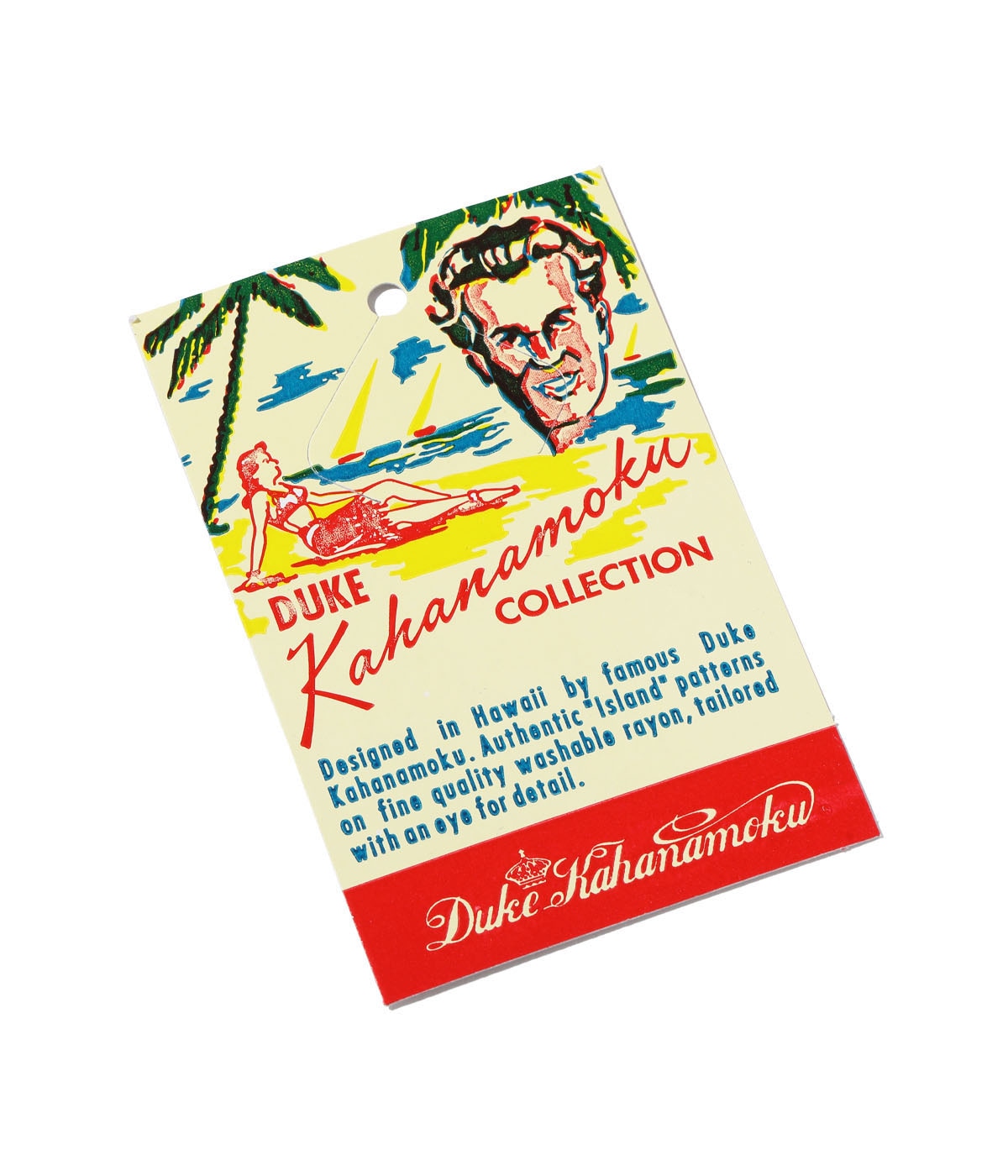 DK39446 DUKE KAHANAMOKU SPECIAL EDITION “WESTCOAST PATTERN” (SHORT SLEEVE) - BLACK