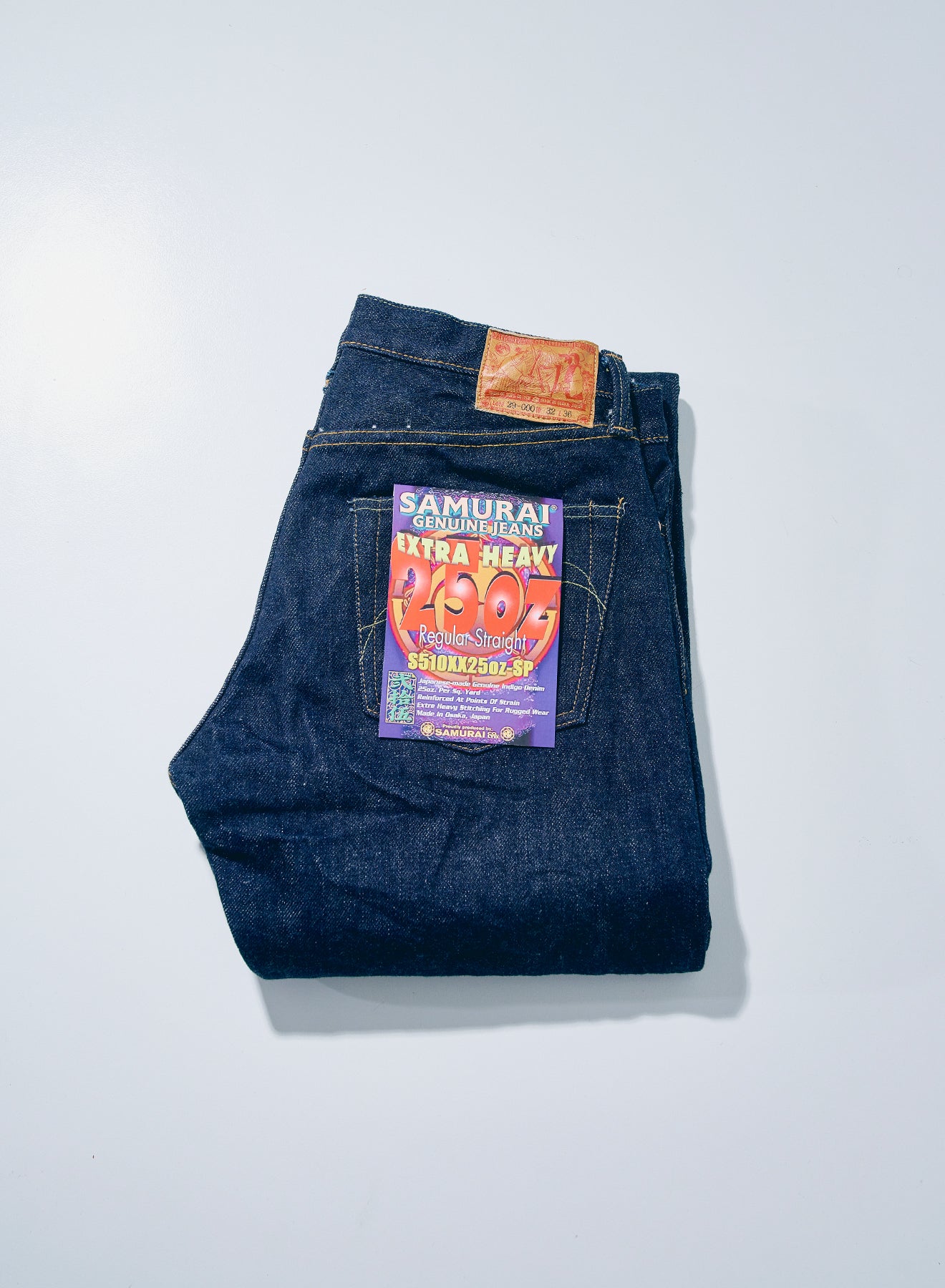 S510XX25oz-SP 25oz regular straigh - INDIGO