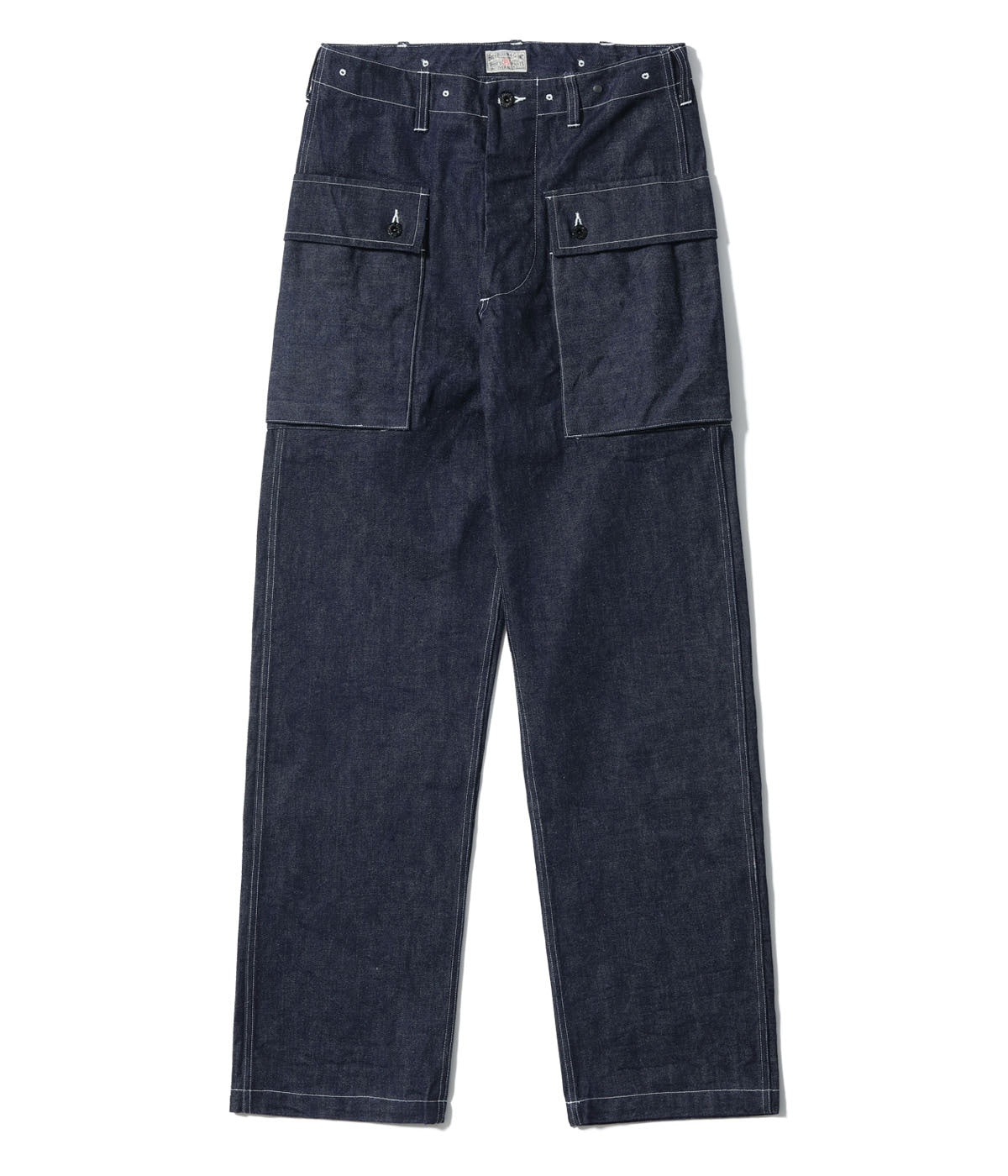 BR42637 U.S. MARINE CORPS M-1944 DENIM CIV. PANTS SHORT LENGTH - INDIGO