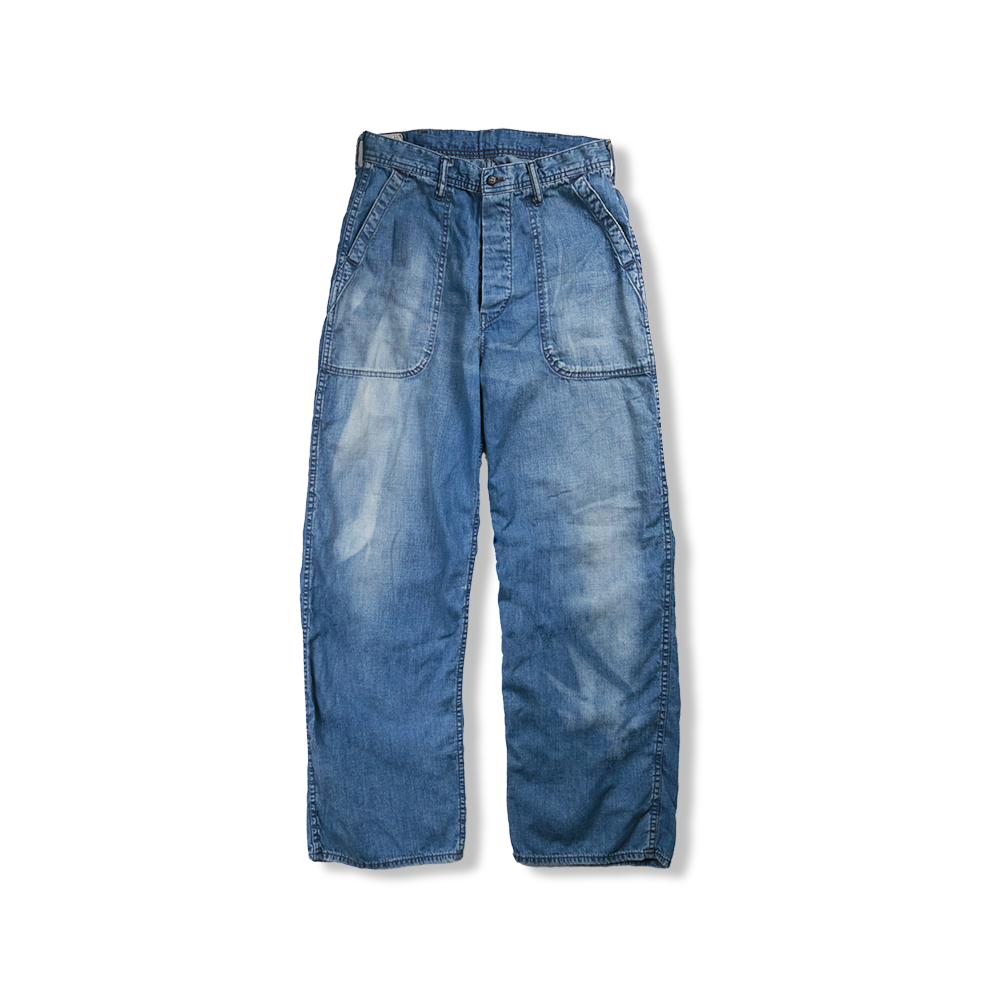1141HW-1 USN Seamen’s Trousers HW “Master Of Reality” - INDIGO