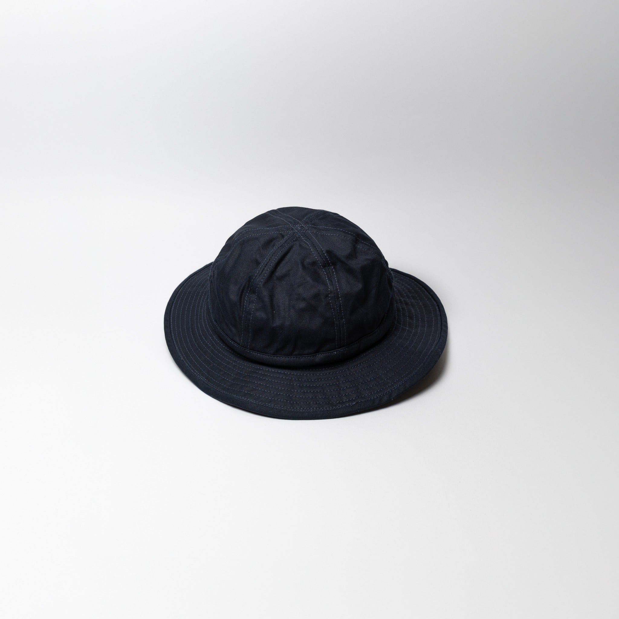 INDIGO TWILL DAISY HAT - INDIGO