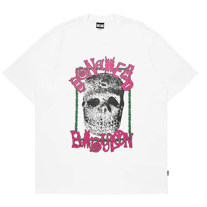 BONEHEAD TEE S/S - WHITE