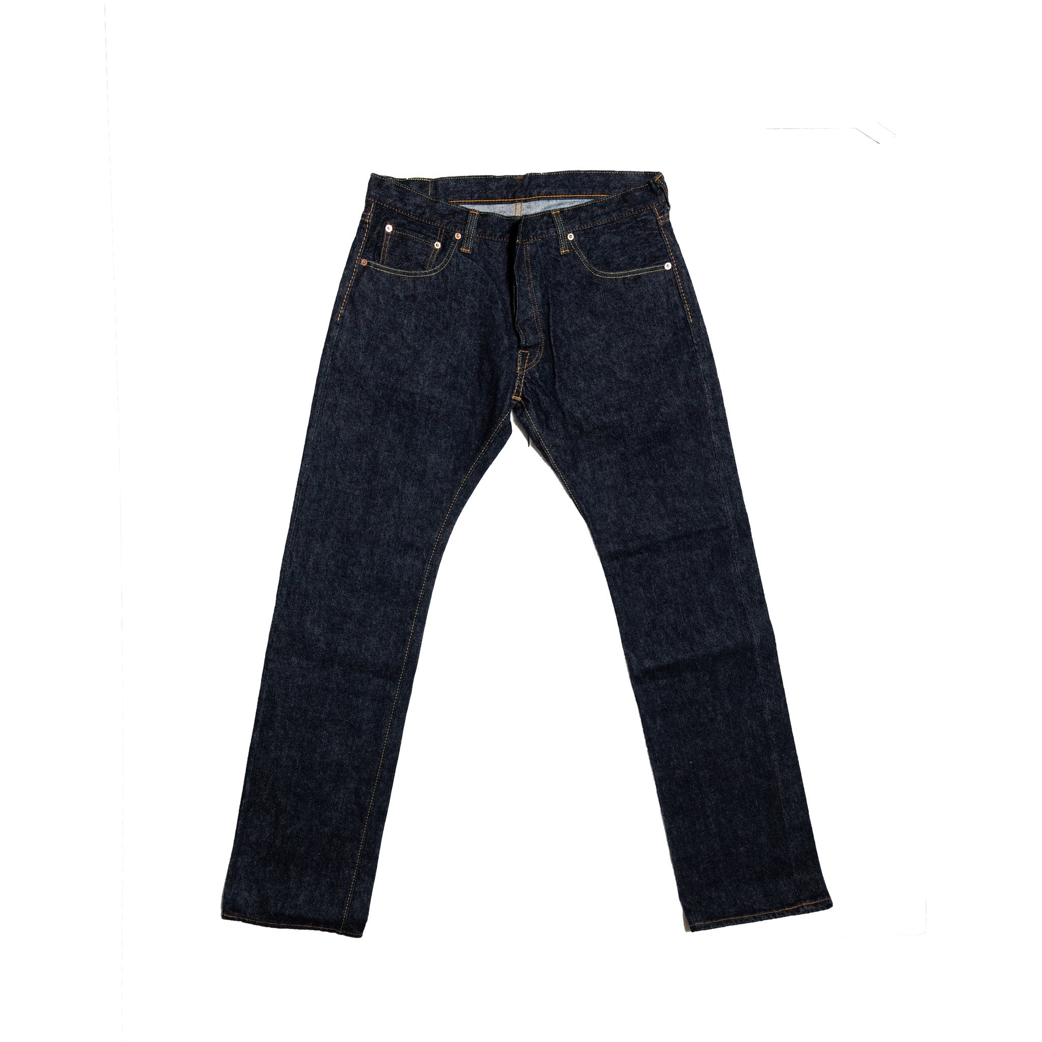 PBE-005 SLIM STRAIGHT - BEIGE CORE INDIGO