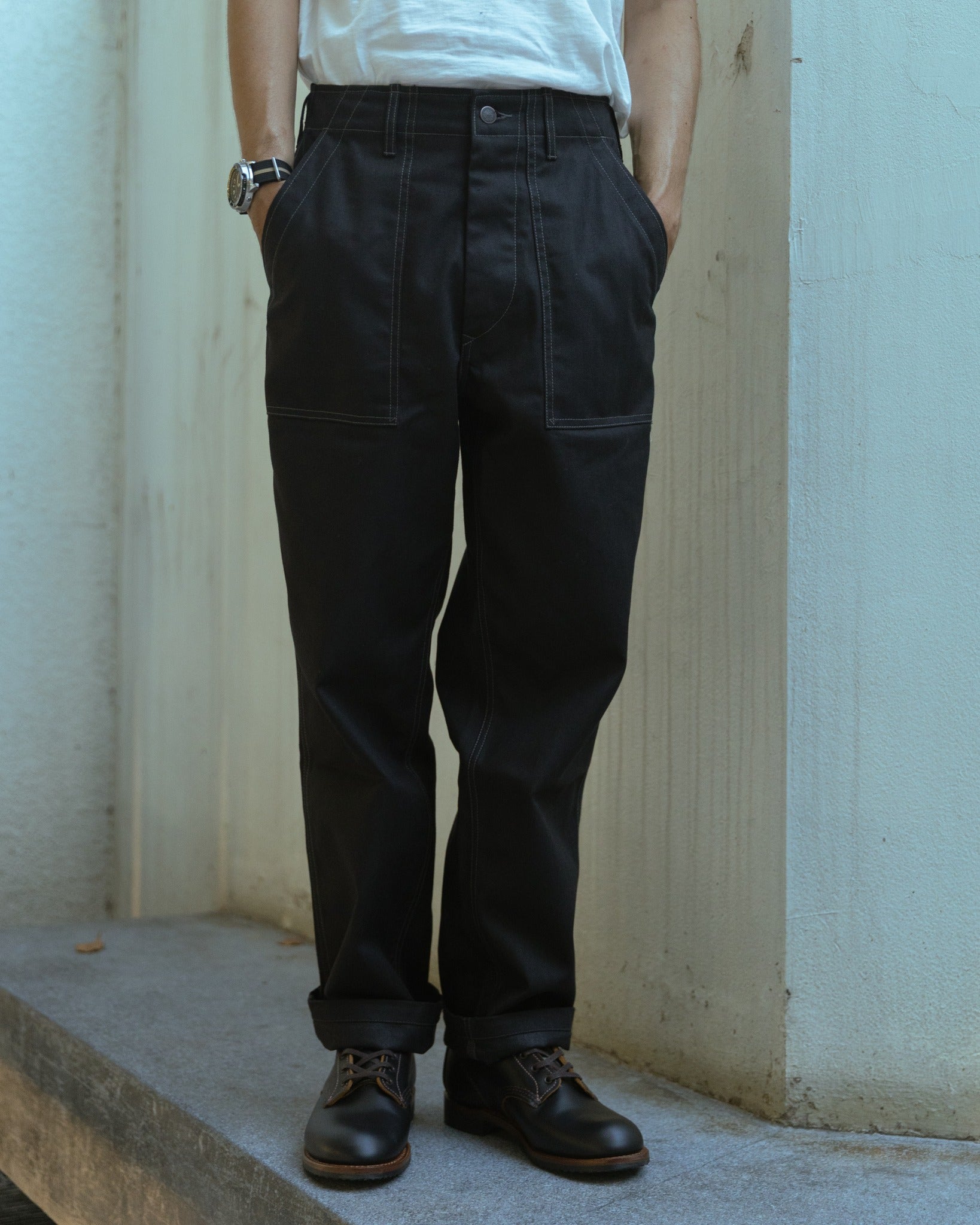 BAKER PANTS - BLACK HBT
