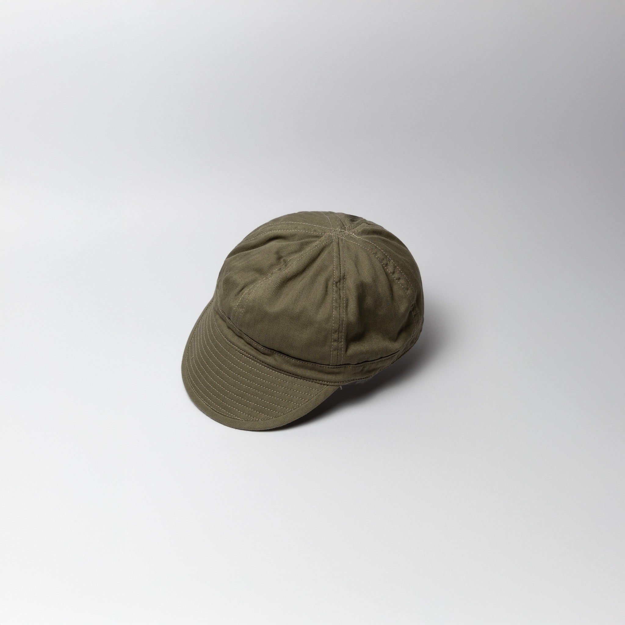 HBT MILITARY CAP - GREEN