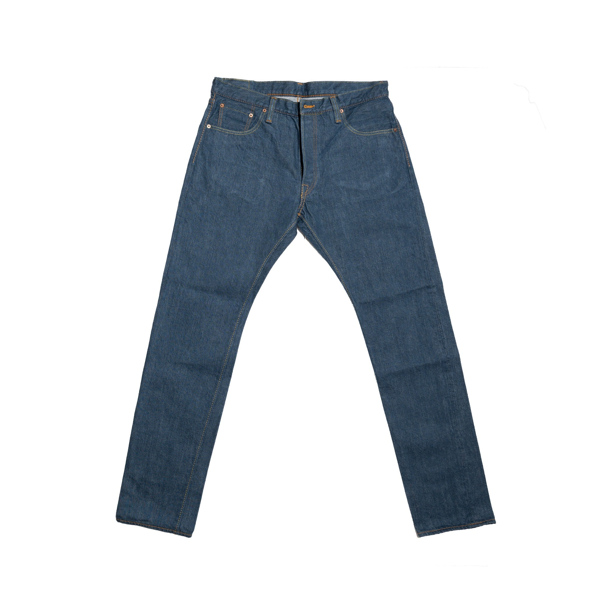 SMBL-14OZ-019 RELAXED TAPERED - SMOKY BLUE