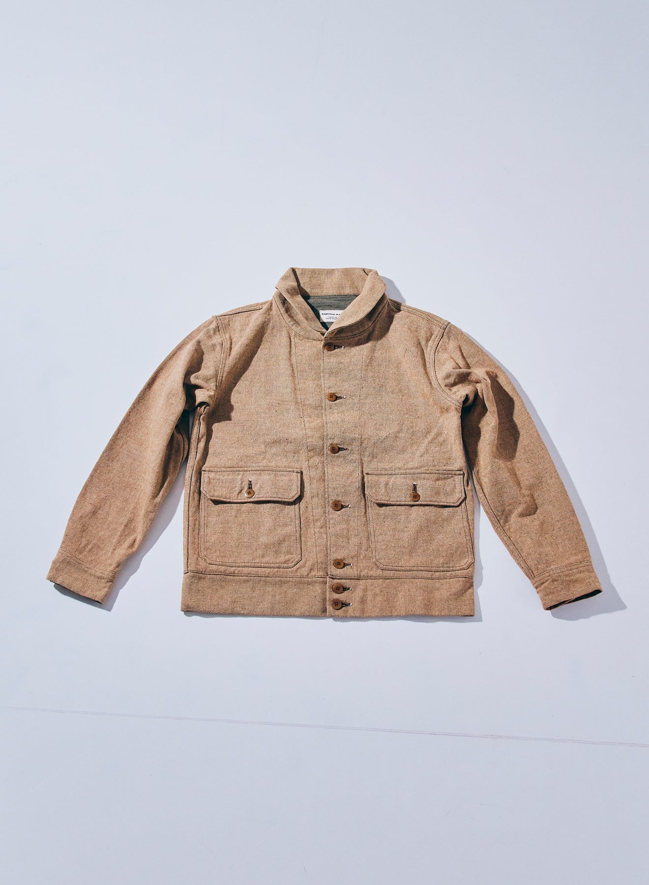 S100NAJ25 Elemental Flannel Jacket - BEIGE