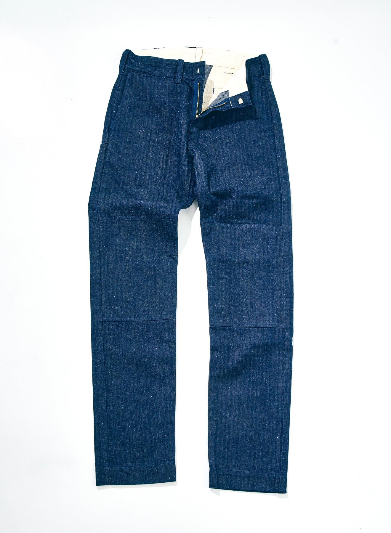 SWC510DBN-HB (Double-knee work pants) - INDIGO