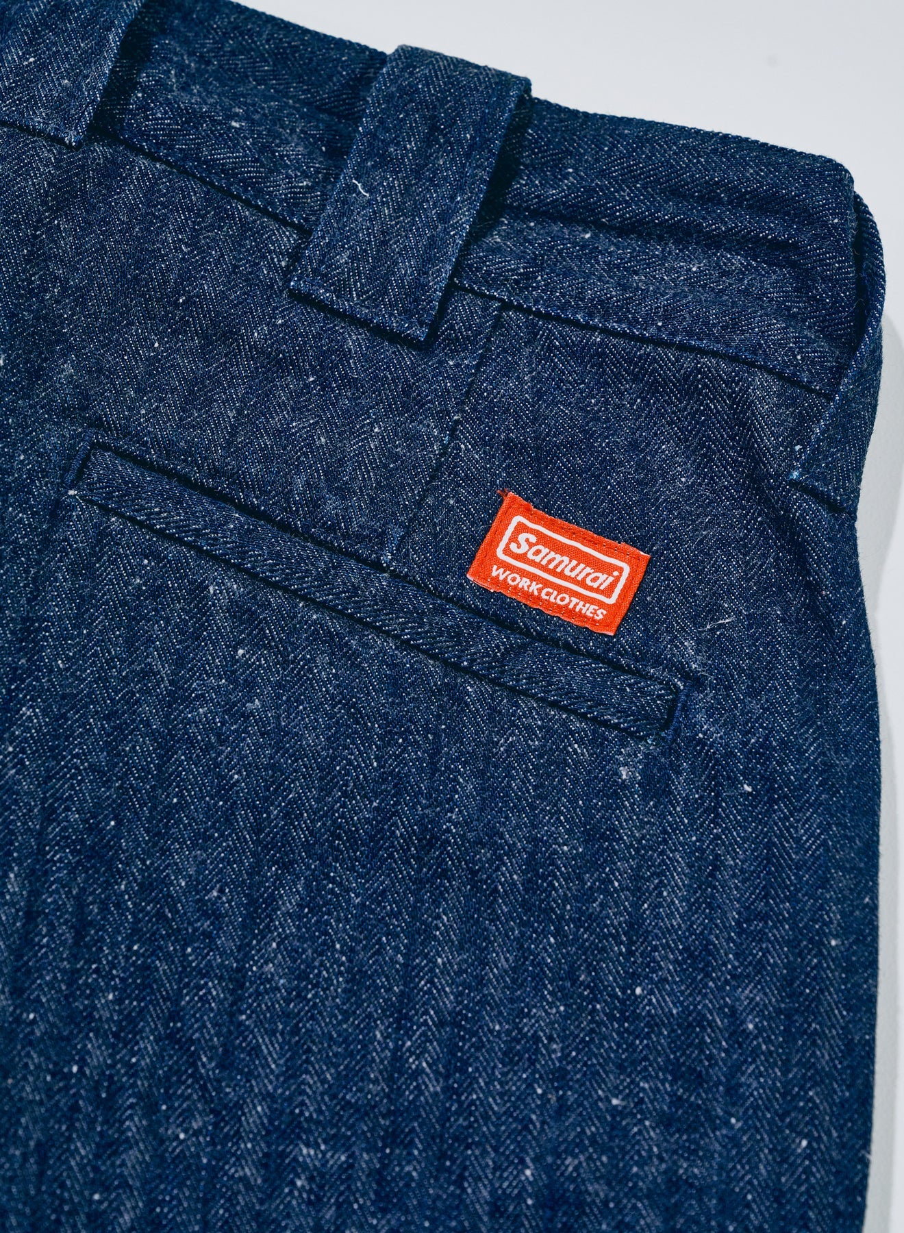 SWC510DBN-HB (Double-knee work pants) - INDIGO