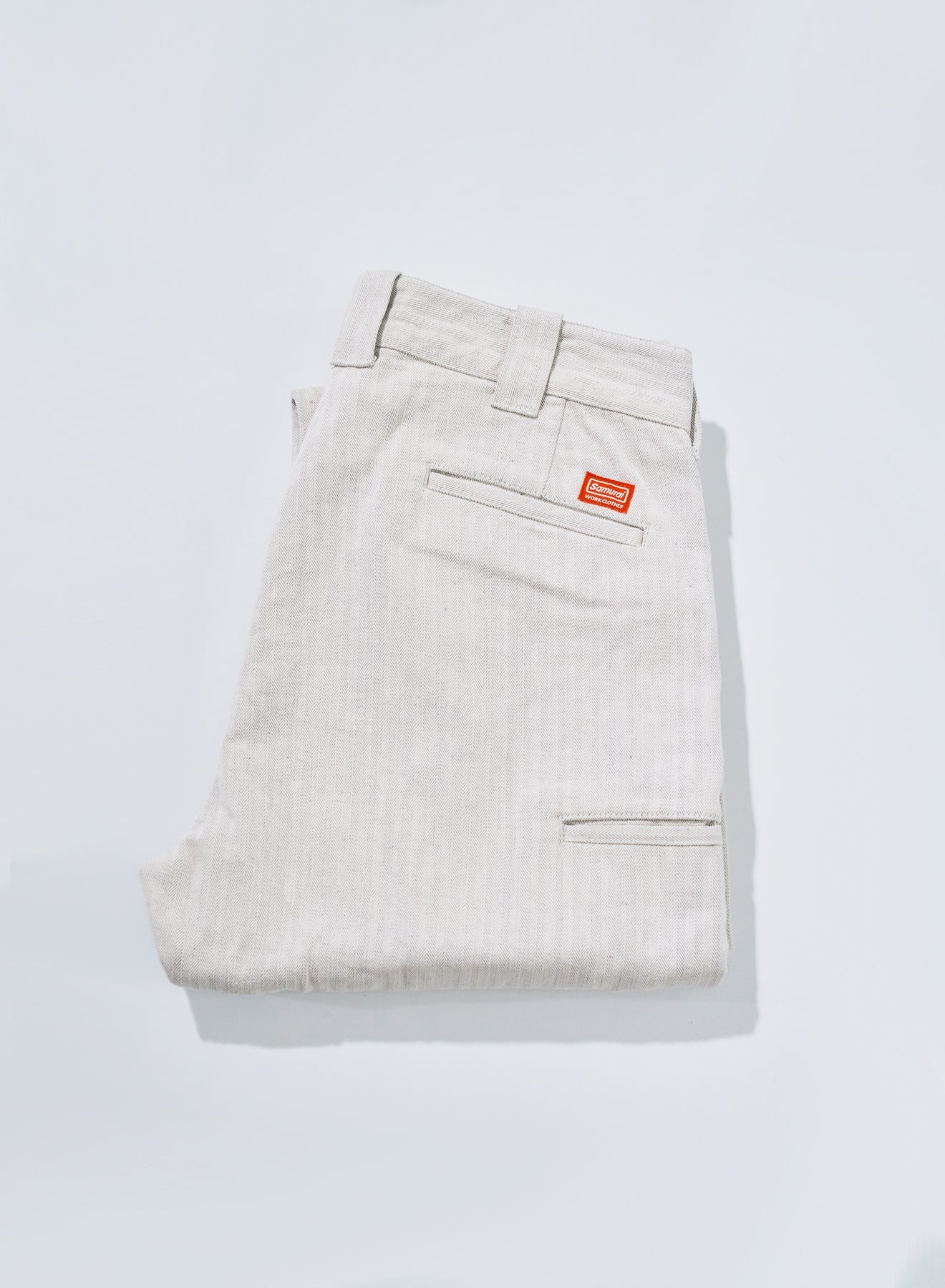 SWC510DBN-HB (Double-knee work pants) - OATMEAL