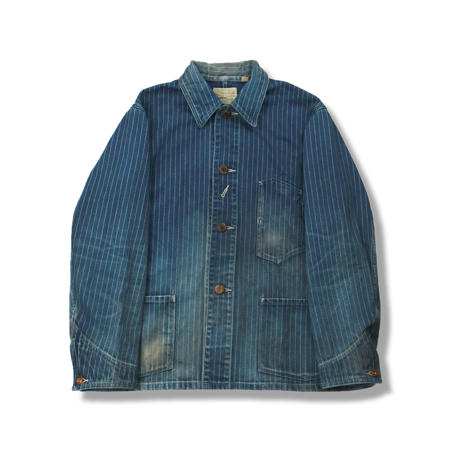 2015HW-13 Early 1900s Wabash Chore Jacket H.W - WABASH