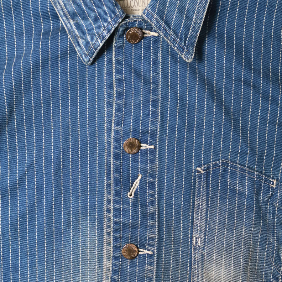 2015HW-13 Early 1900s Wabash Chore Jacket H.W - WABASH