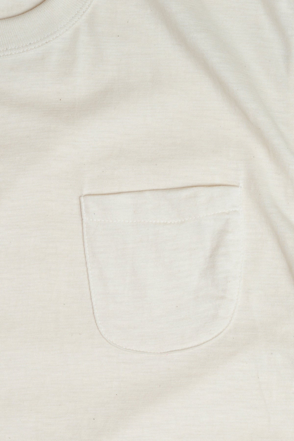 DAILY POCKET TEE S/S - NATURAL