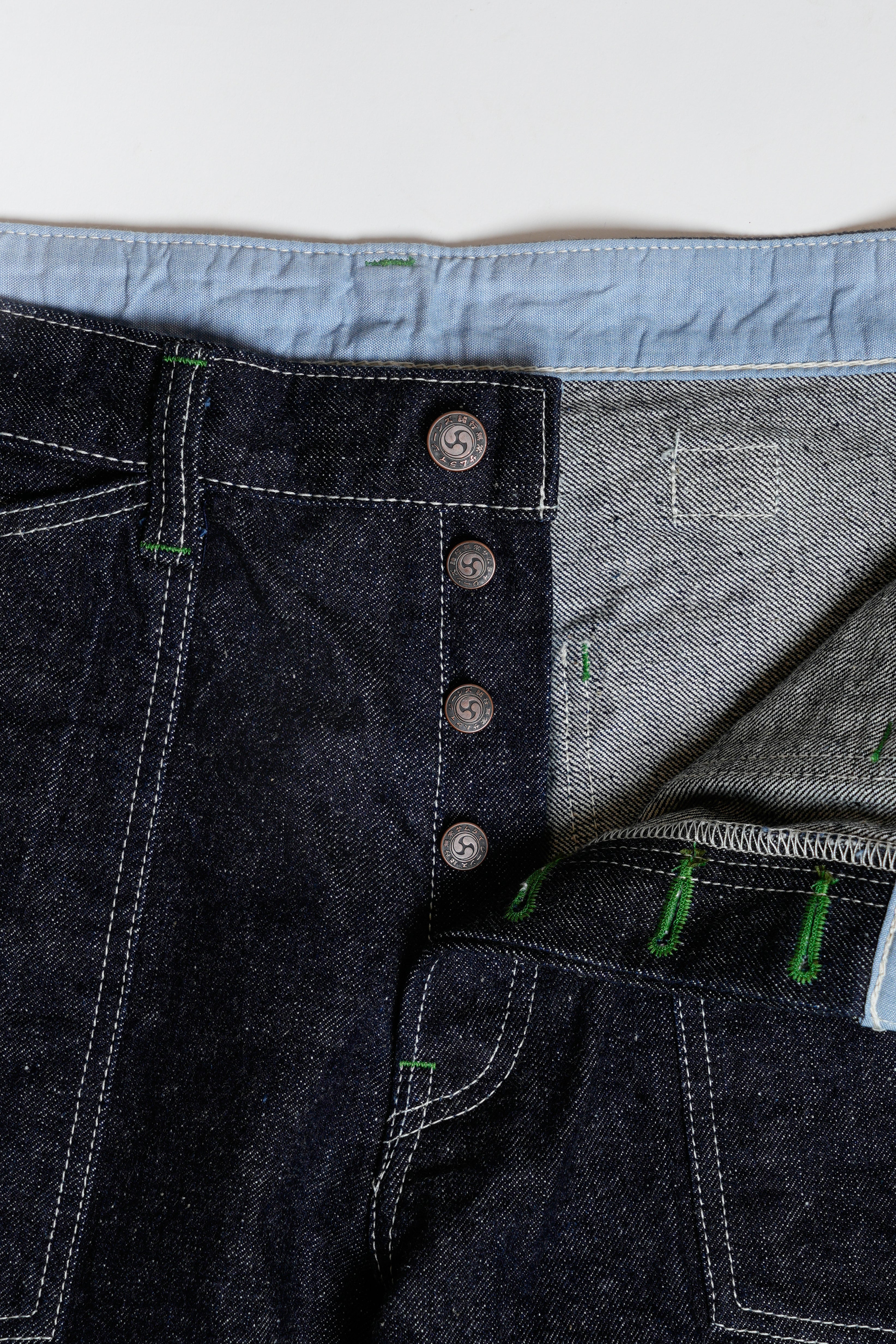 SJPT-AP25 BAKER PANTS - INDIGO