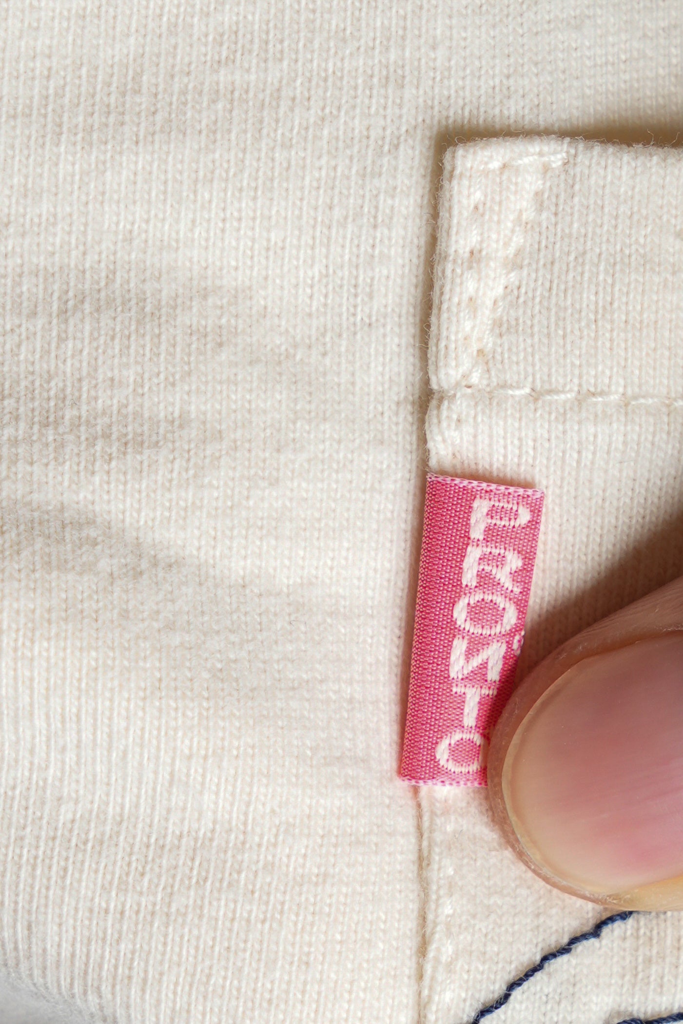 SJPOT01 POCKET TEE - NATURAL