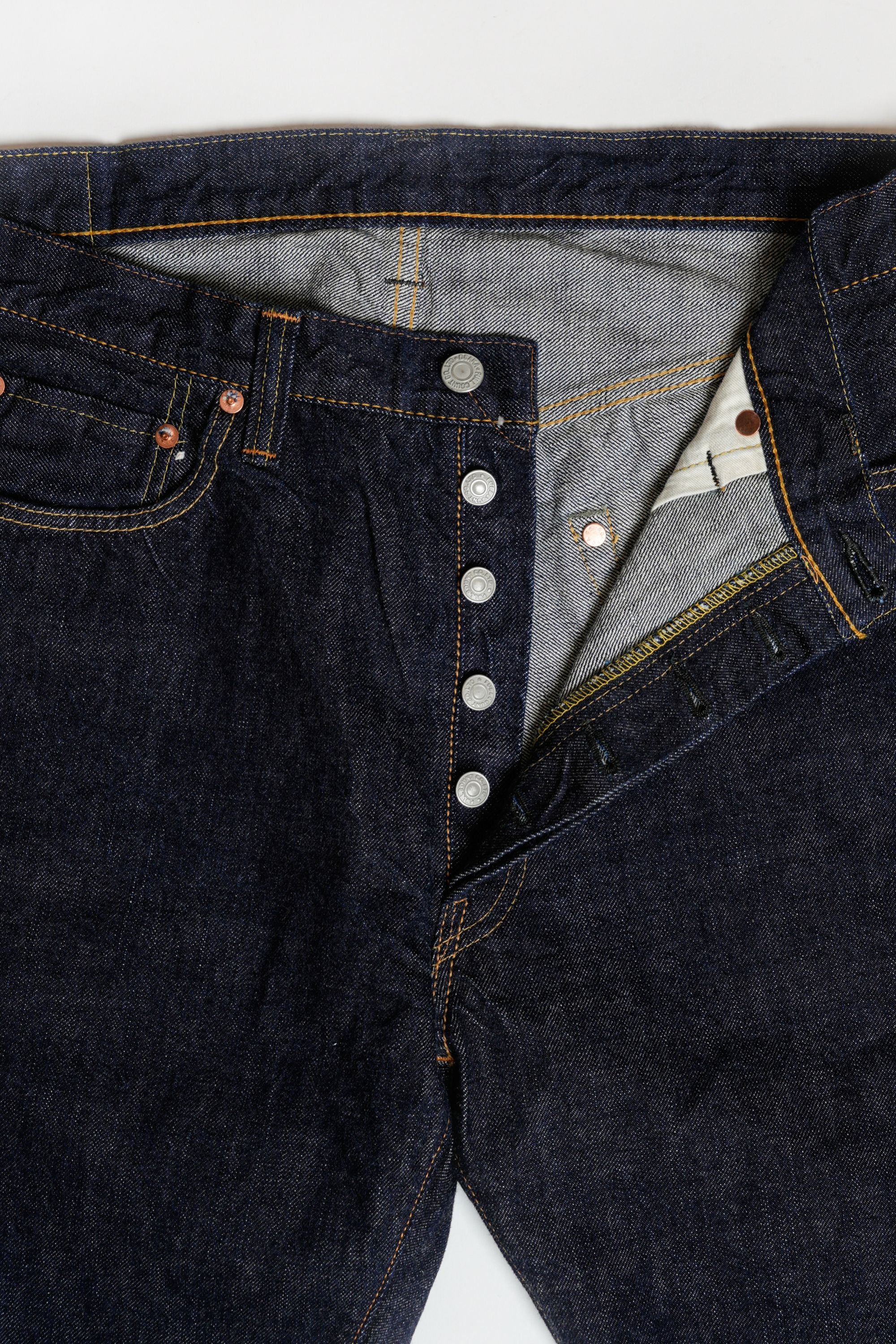 1904PRNT 5P Denim Shorts - INDIGO BLUE