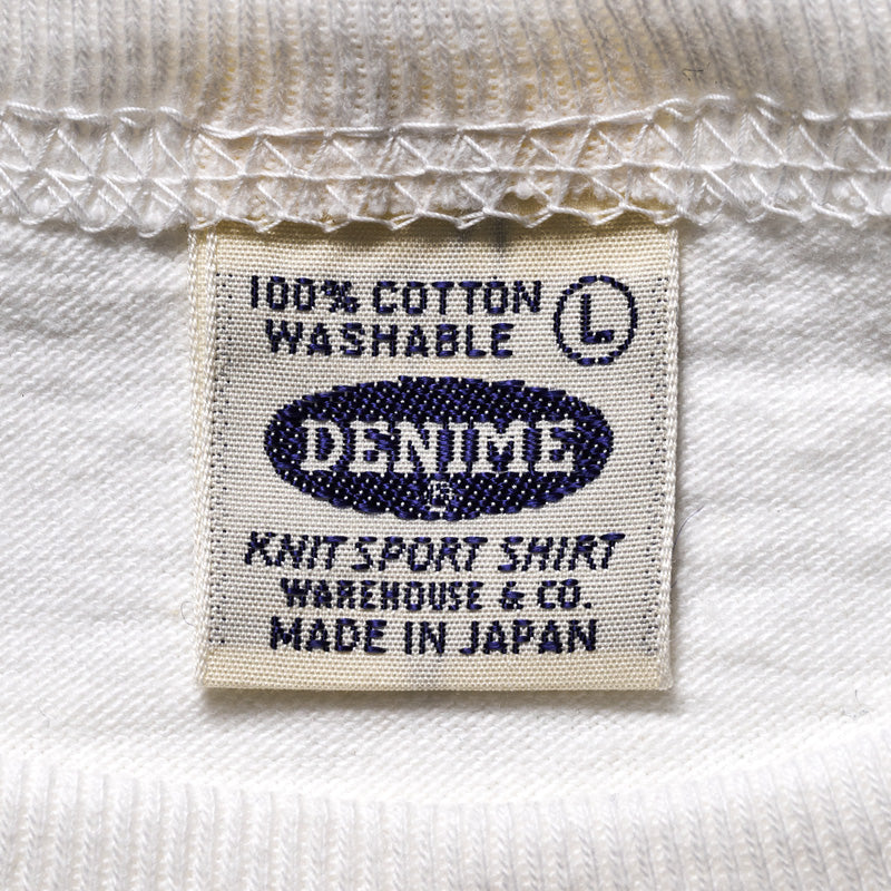 272 CREW NECK T - THE JEAN HOUSE - OFF WHITE