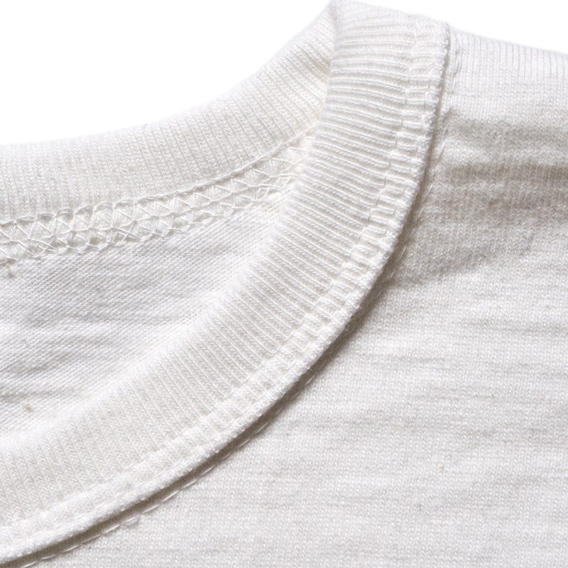 272 CREW NECK T - THE JEAN HOUSE - OFF WHITE