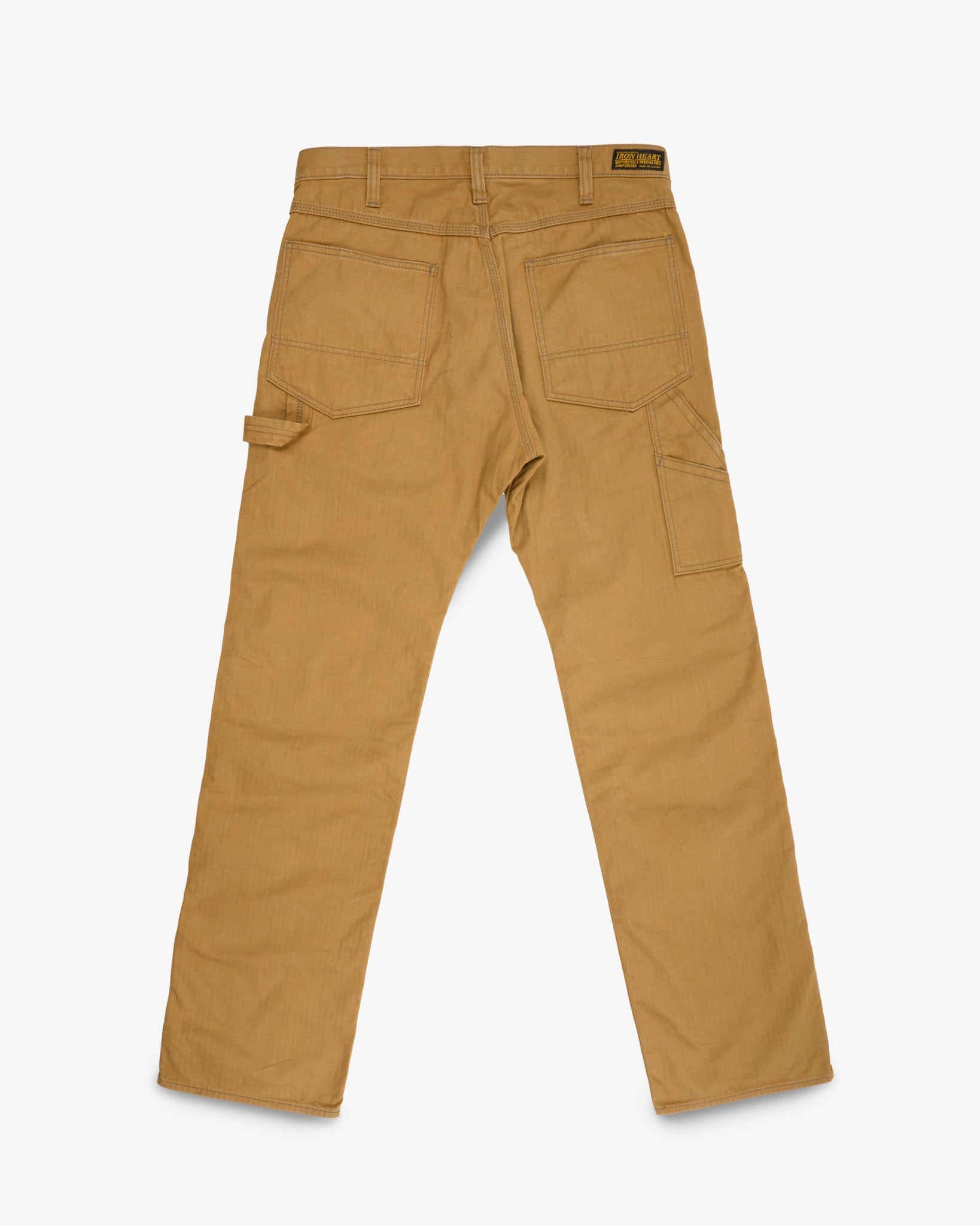 IH-831-BRN 10oz HERRINGBONE PAINTER’S PANTS - BROWN