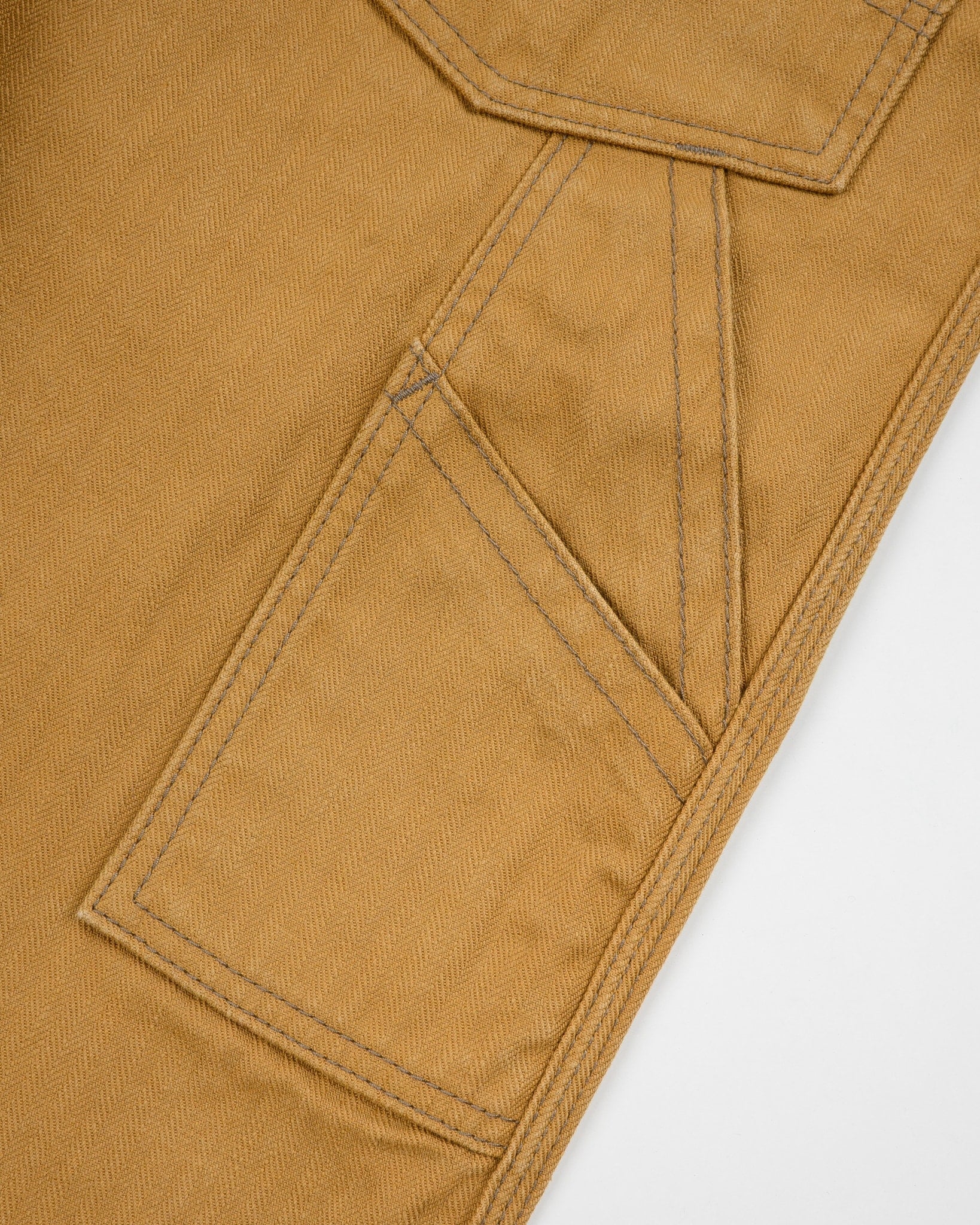 IH-831-BRN 10oz HERRINGBONE PAINTER’S PANTS - BROWN