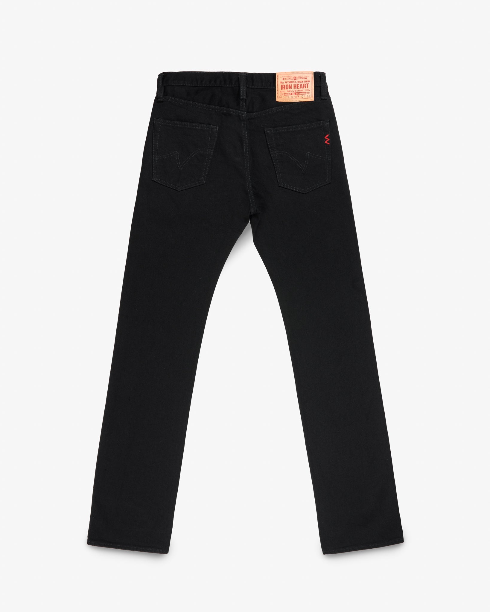IH-666S-142BB 14OZ - BLACK/BLACK