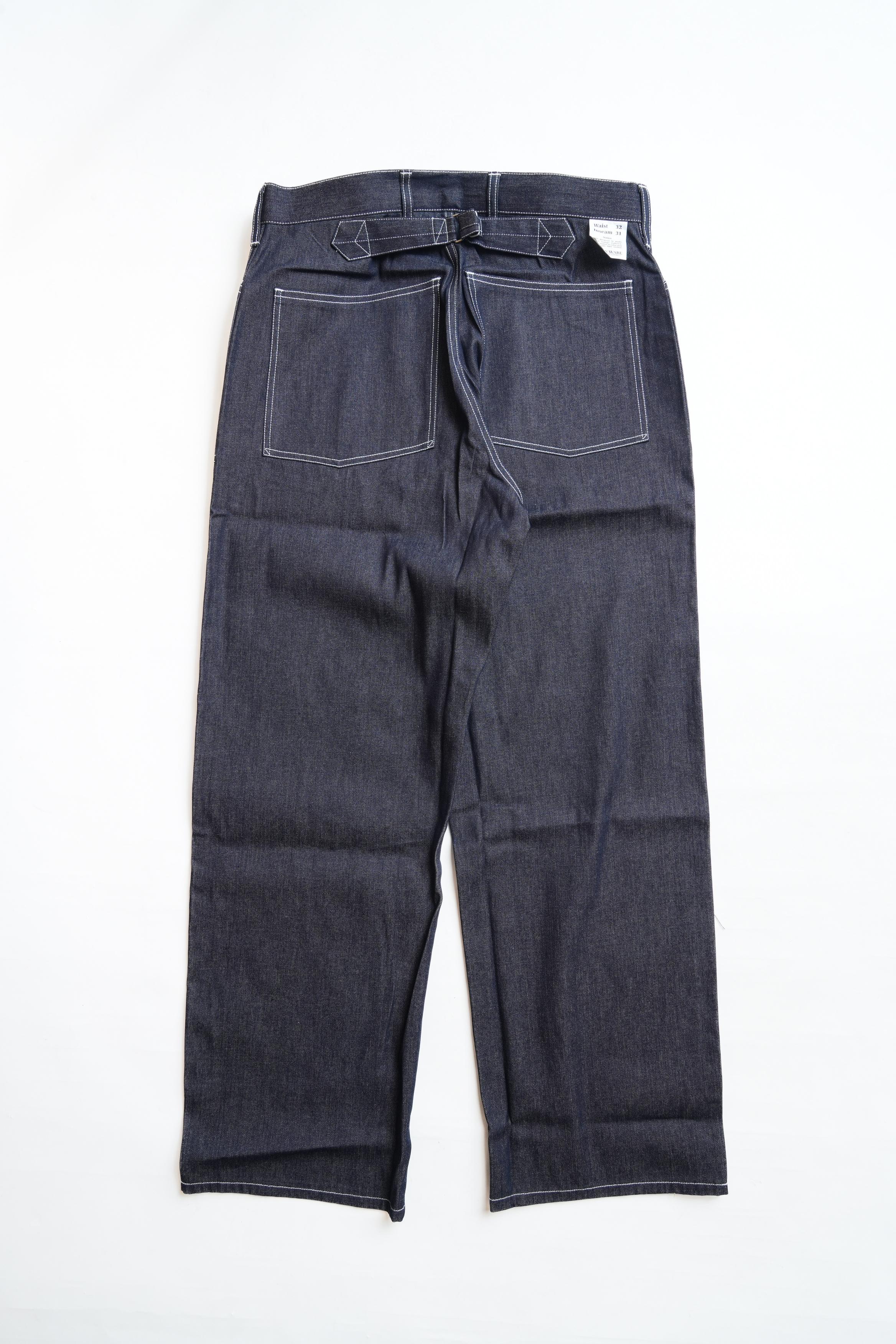 M35 Army Trousers - 9oz Indigo Denim