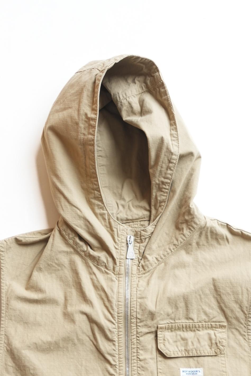 Field vest R.R.WORKWEAR x E.G. Ribstop - G.Dye Khaki